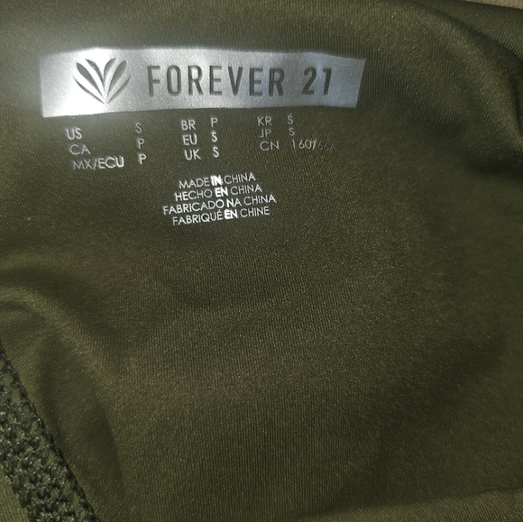 Olive Green Pleated Skirt - Picture 6 of 12